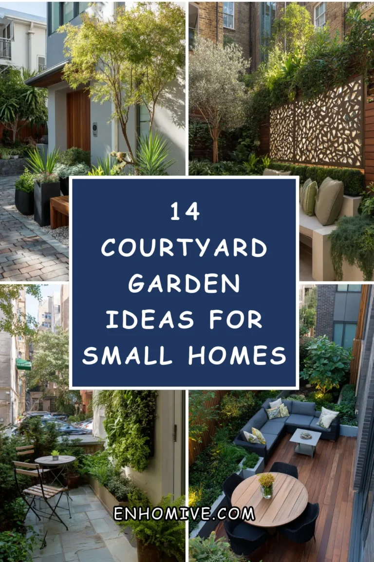14 Courtyard Garden Ideas for Small Homes with Big Style