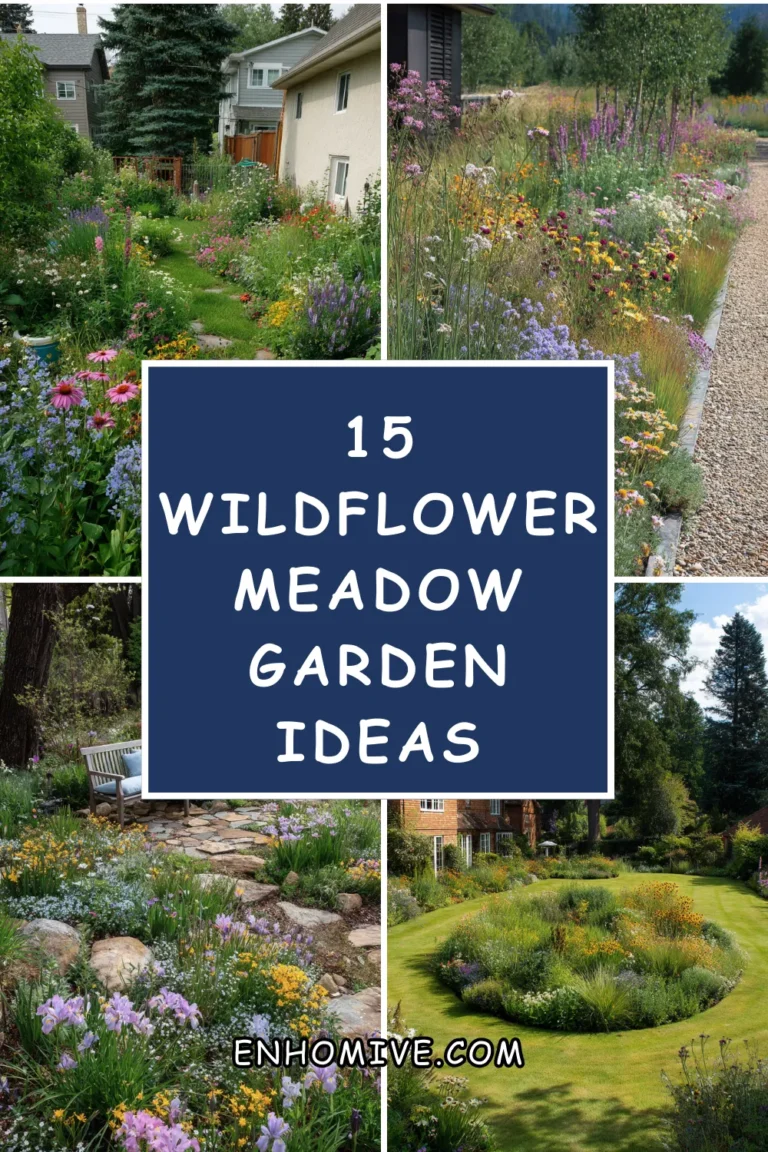 15 Wildflower Meadow Garden Ideas