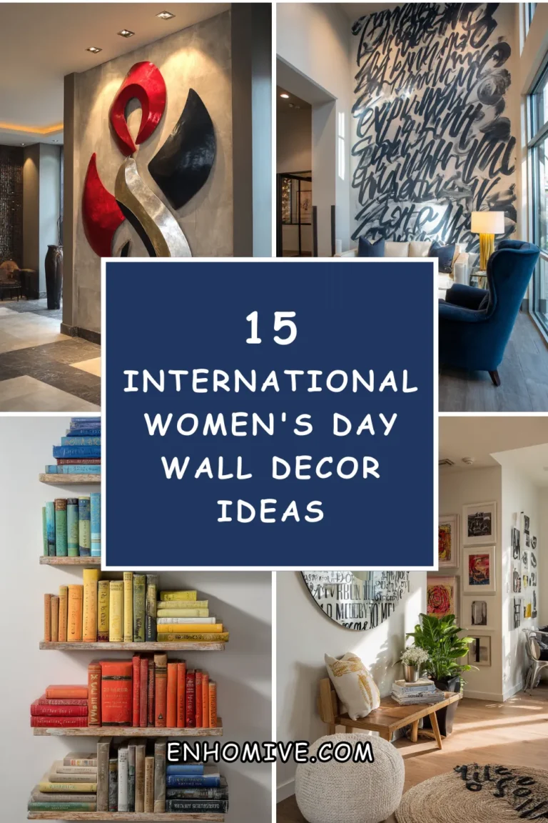 15 International Women’s Day Wall Decor Ideas: Celebrating Strength, Grace, and Achievement