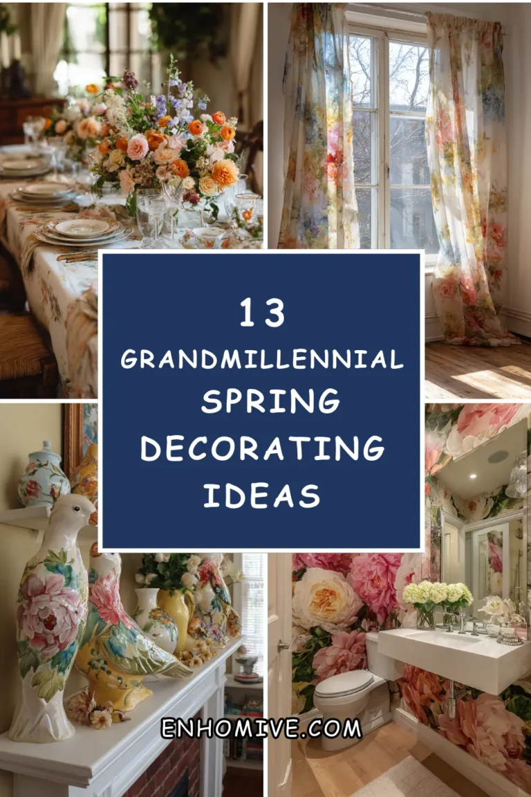 13 Grandmillennial Spring Decorating Ideas