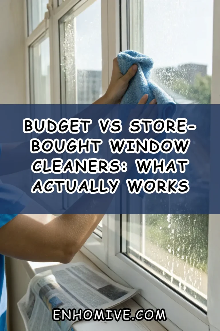 Budget vs Store-Bought Window Cleaners: What Actually Works