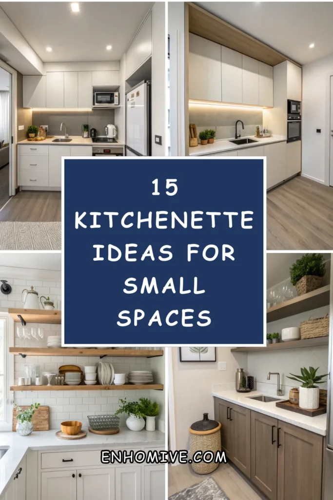 15 Kitchenette Ideas for Small Spaces That Work Big 1 How 50
