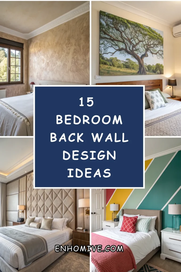 15 Bedroom Back Wall Design Ideas for a Bold Focal Point