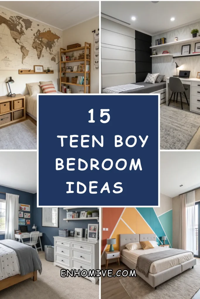 15 Teen Boy Bedroom Ideas That Balance Fun and Function 1 How 54