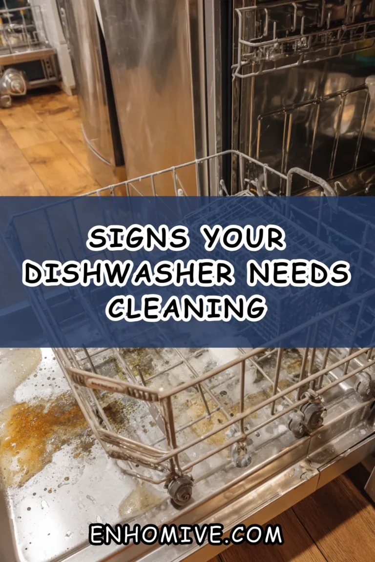 Signs Your Dishwasher Needs Cleaning
