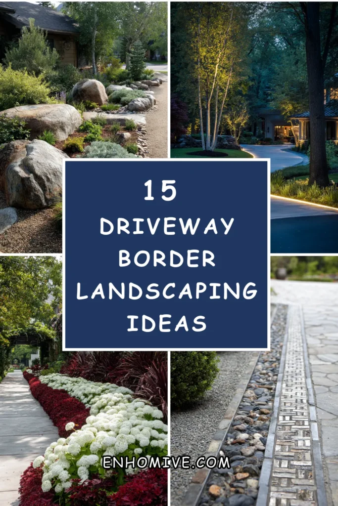 15 Driveway Border Landscaping Ideas: Elevate Your Home's First Impression 1 How 9