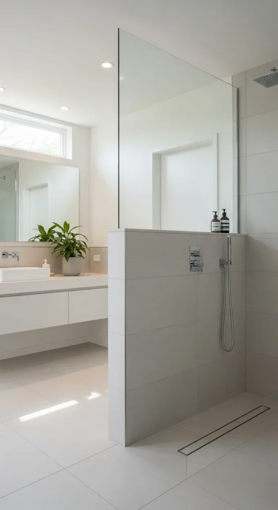 15 Shower Ideas Without Doors for a Sleek, Modern Look 3 Whisk f56c4ee9338899590ba4fb301492b1e8dr