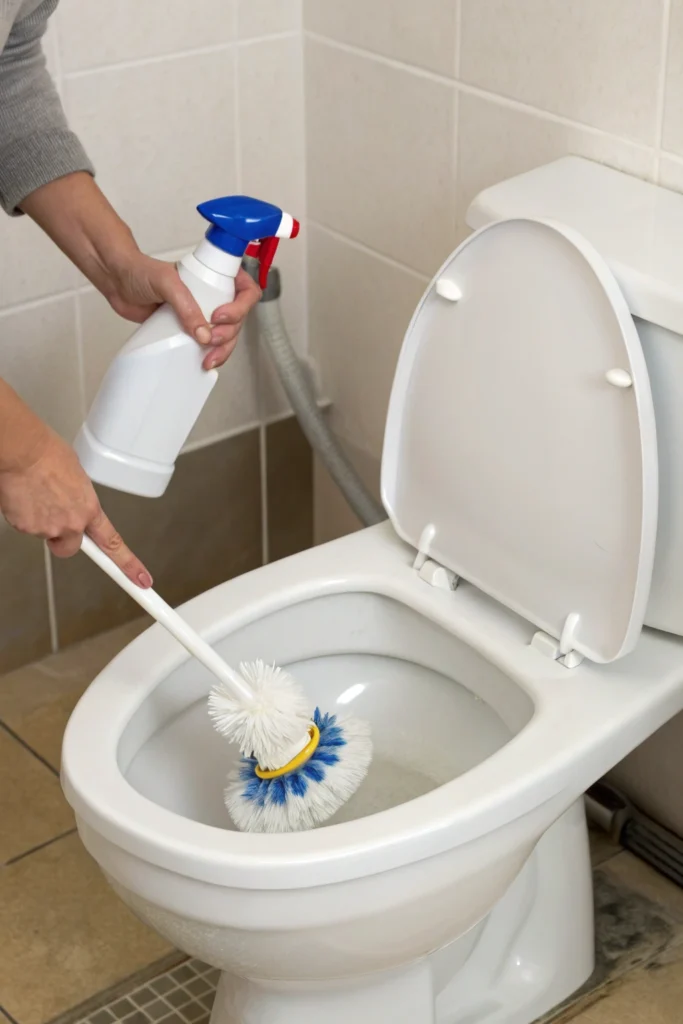 DIY vs Store-Bought Toilet Bowl Cleaners Compared 2 bleach based cleaners cleaning toilet clorox are