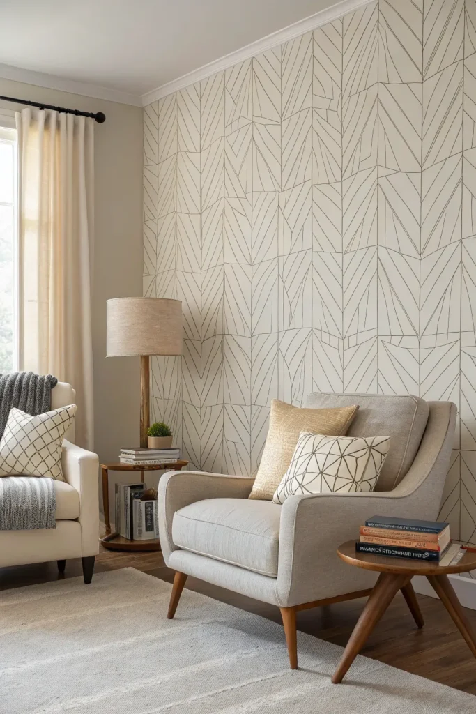 15 Wallpaper Accent Wall Ideas for Living Rooms 6 cv 5
