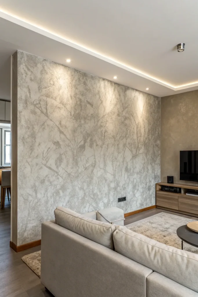 15 Wallpaper Accent Wall Ideas for Living Rooms 10 cv 9