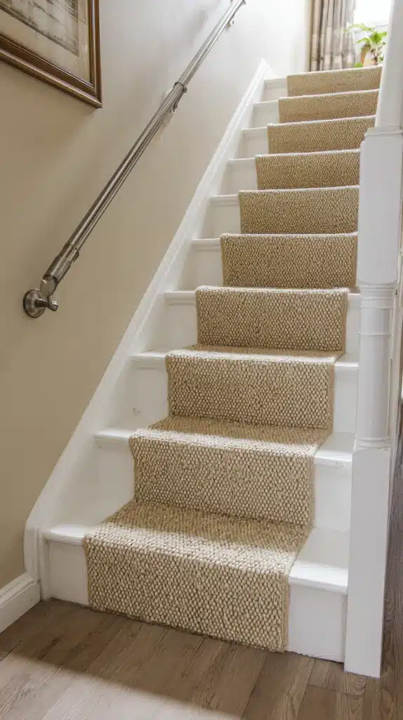 14 Carpet Runner Ideas for Stairs 15 fd 14 2