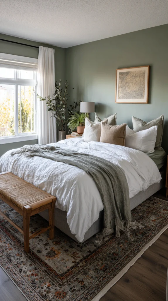 15 Sage Green Spring Decor Ideas for Calming Spaces 2 jh 1