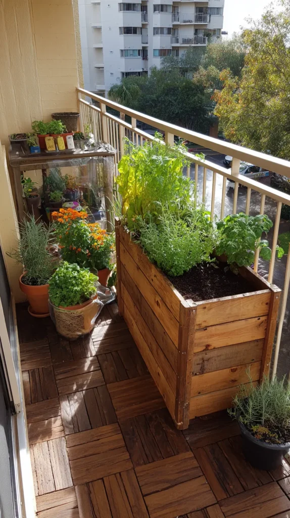 15 Sustainable Balcony Garden Ideas to Celebrate Earth Day 3 kh 2