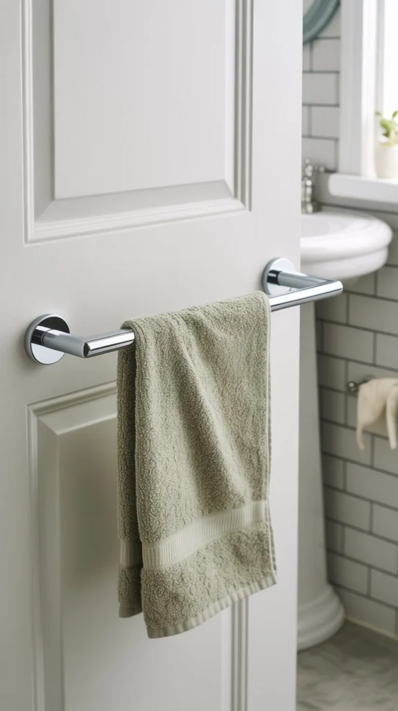 15 Bathroom Hand Towel Holder Ideas for Style and Convenience 12 mb11