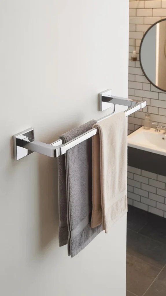 15 Bathroom Hand Towel Holder Ideas for Style and Convenience 3 mb2