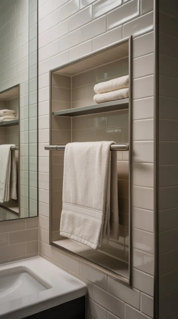 15 Bathroom Hand Towel Holder Ideas for Style and Convenience 8 mb7