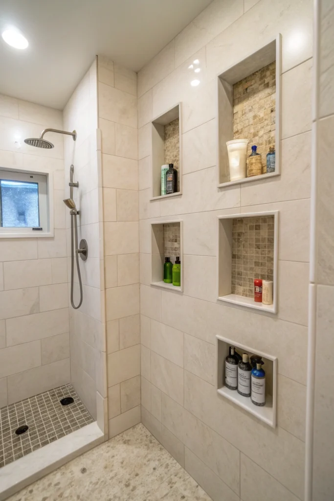 15 Shower Ideas Without Doors for a Sleek, Modern Look 13 mn12