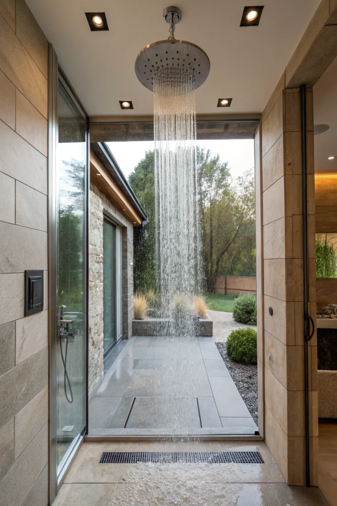 15 Shower Ideas Without Doors for a Sleek, Modern Look 9 mn8