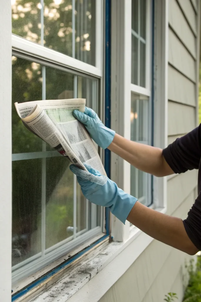 Budget vs Store-Bought Window Cleaners: What Actually Works 4 practical considerations you need a newspaper wh 1