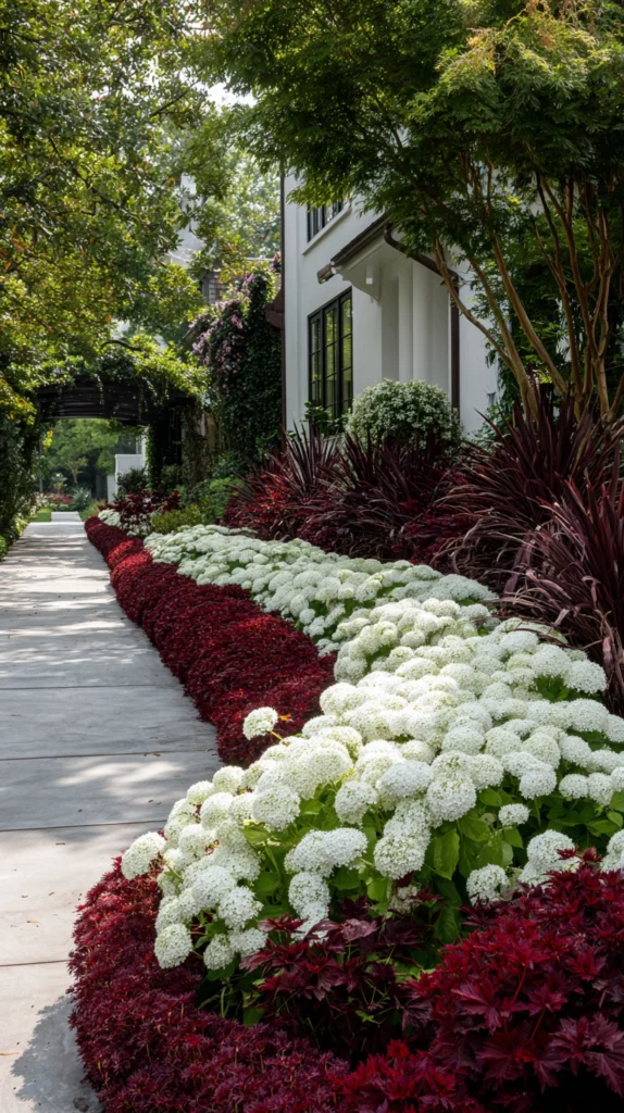 15 Driveway Border Landscaping Ideas: Elevate Your Home's First Impression 13 uh 12