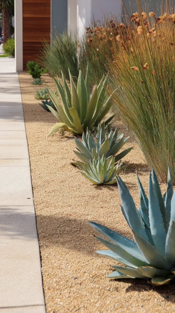 15 Driveway Border Landscaping Ideas: Elevate Your Home's First Impression 7 uh 6