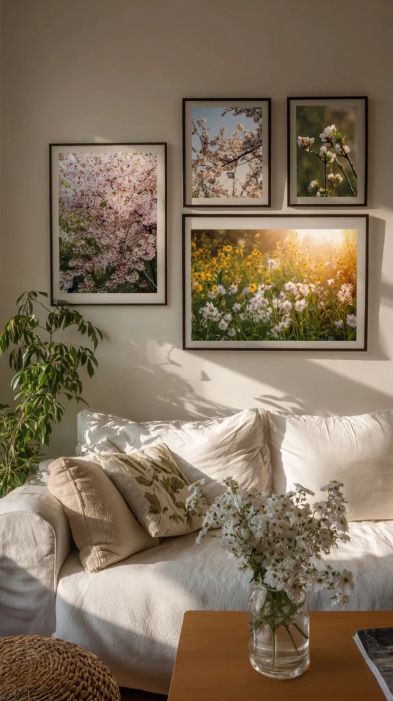 15 Spring Wall Decor Ideas for a Fresh Home Update 9 vb 8