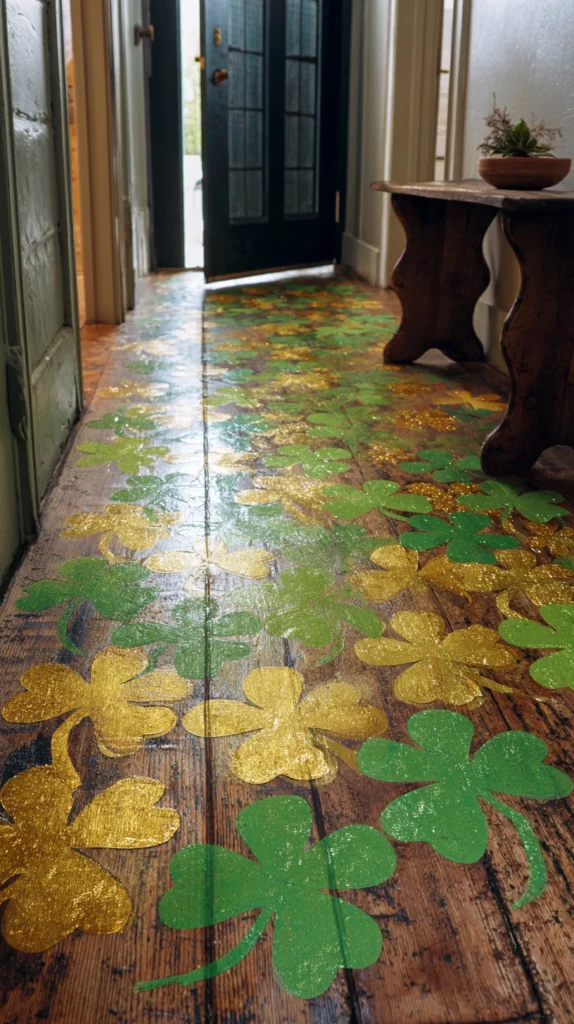 St. Patrick's Day Entryway Decor Ideas 8 yf 7