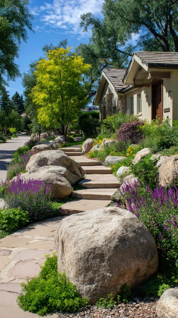 15 Stone Path Edging Ideas 13 yt 12