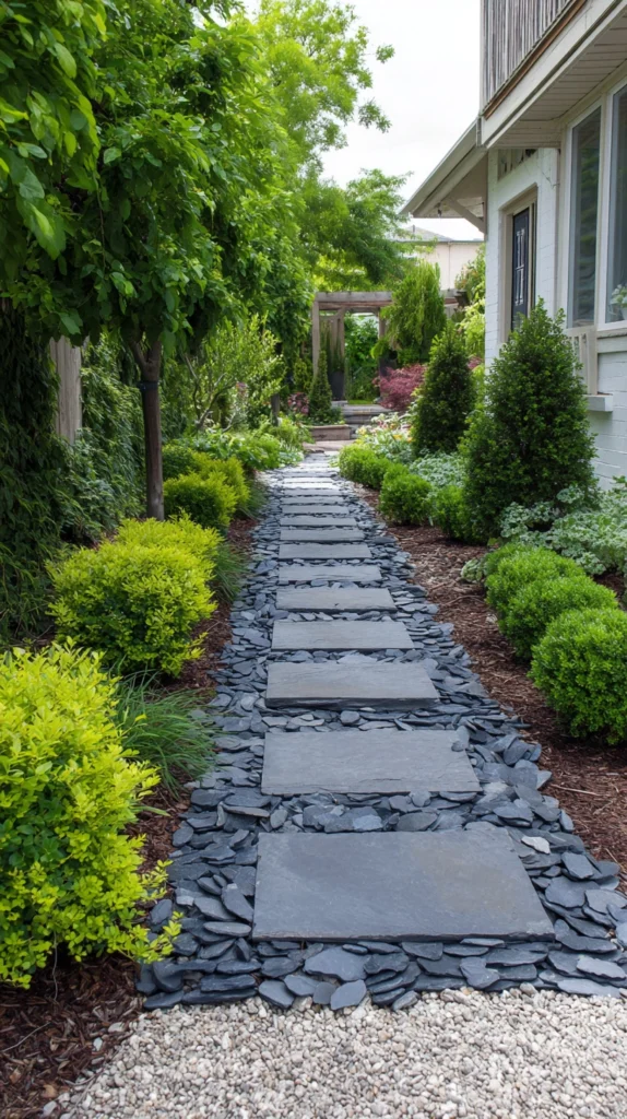 15 Stone Path Edging Ideas 16 yt 15