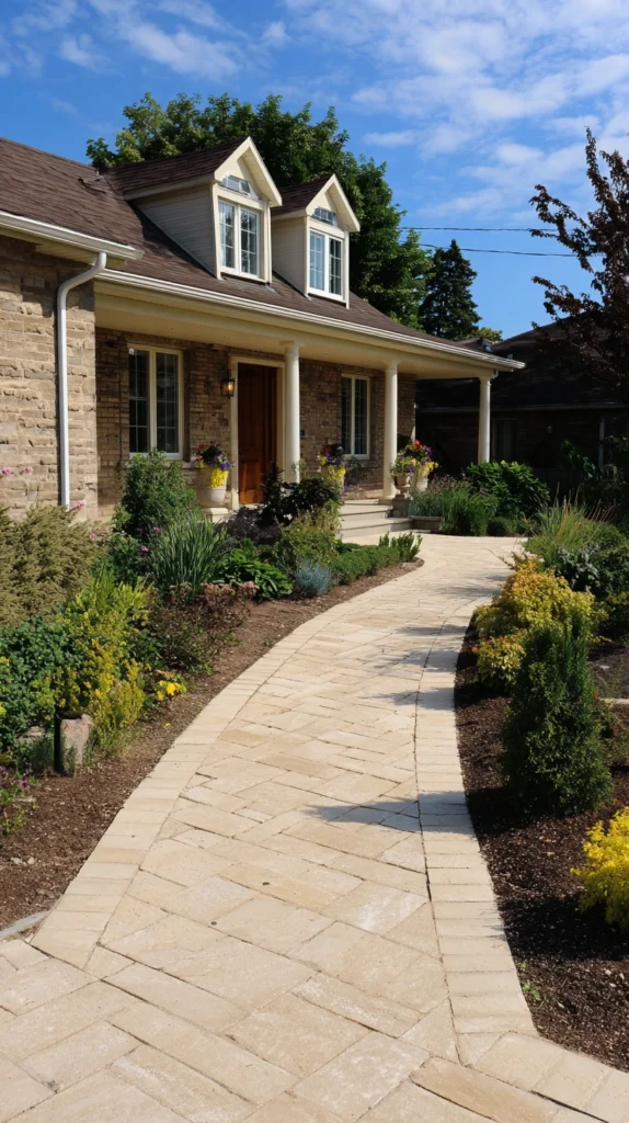 15 Stone Path Edging Ideas 5 yt 4