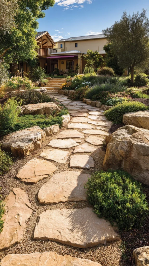 15 Stone Path Edging Ideas 10 yt 9