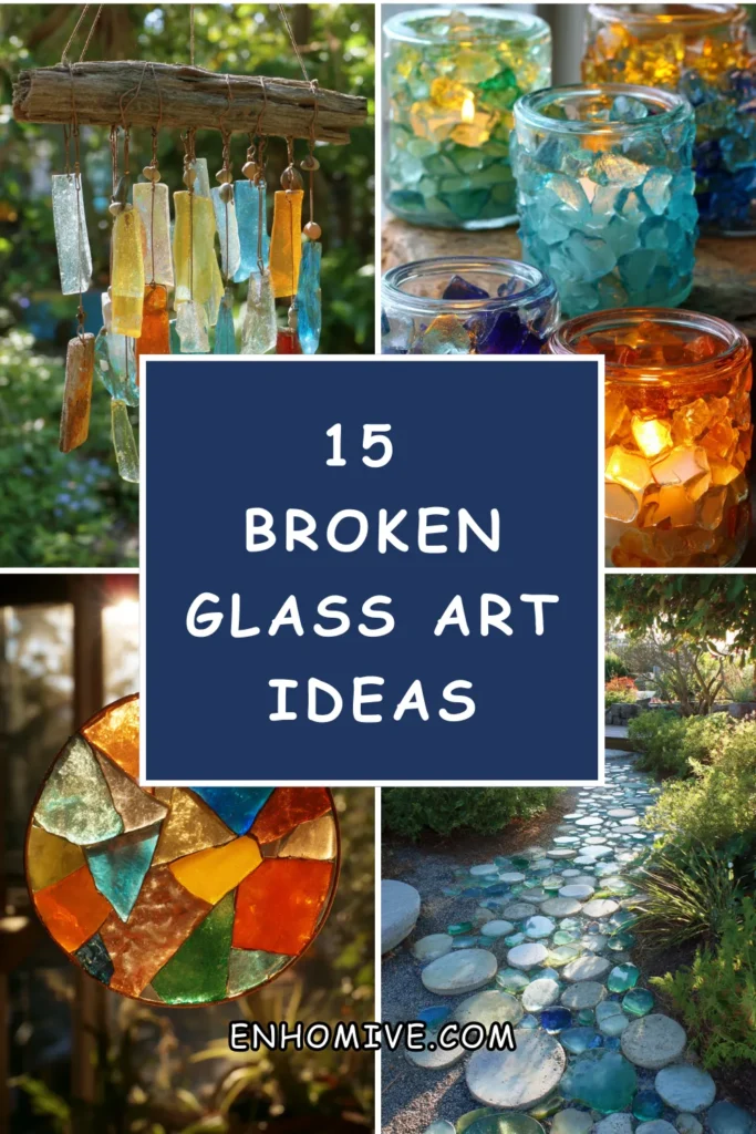 15 Broken Glass Art Ideas for Stunning DIY Projects 1 How 1 1