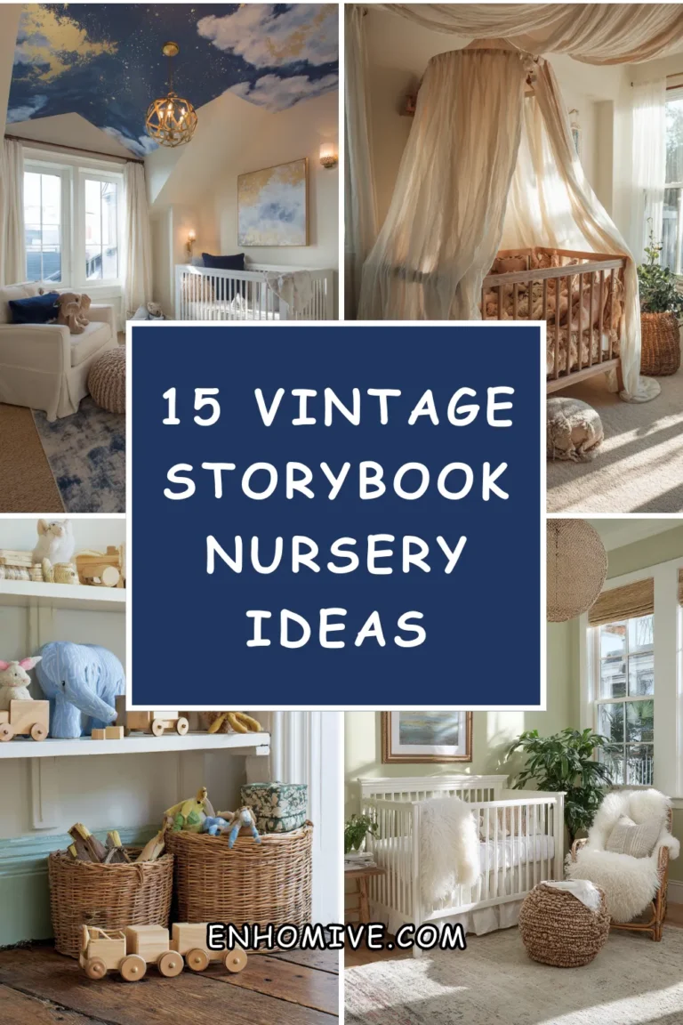 15 Vintage Storybook Nursery Ideas