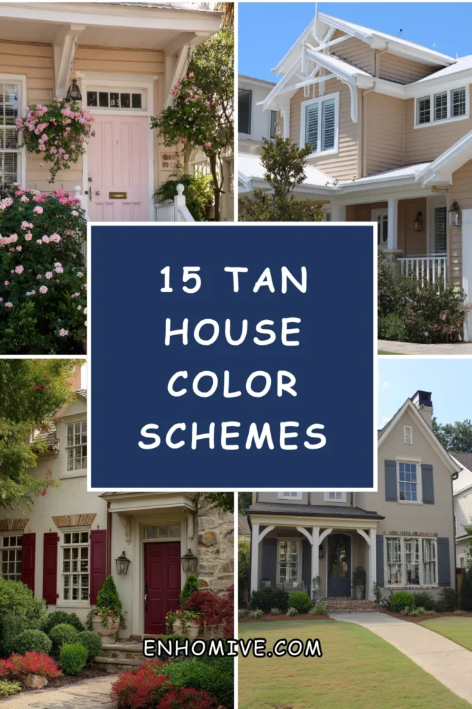 15 Tan House Color Schemes 1 How 13