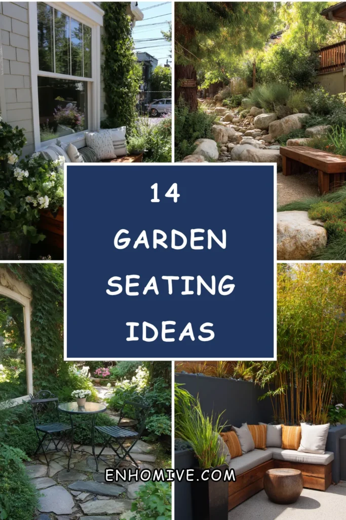 14 Garden Seating Ideas Tucked Into Unexpected Corners 1 How 15 1