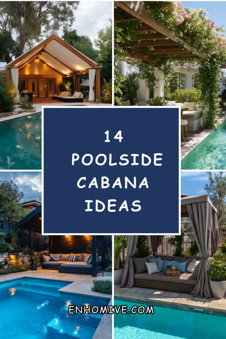 14 Poolside Cabana Ideas