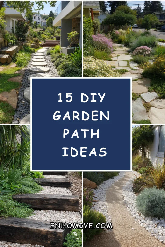 15 DIY Garden Path Ideas 1 How 3 2