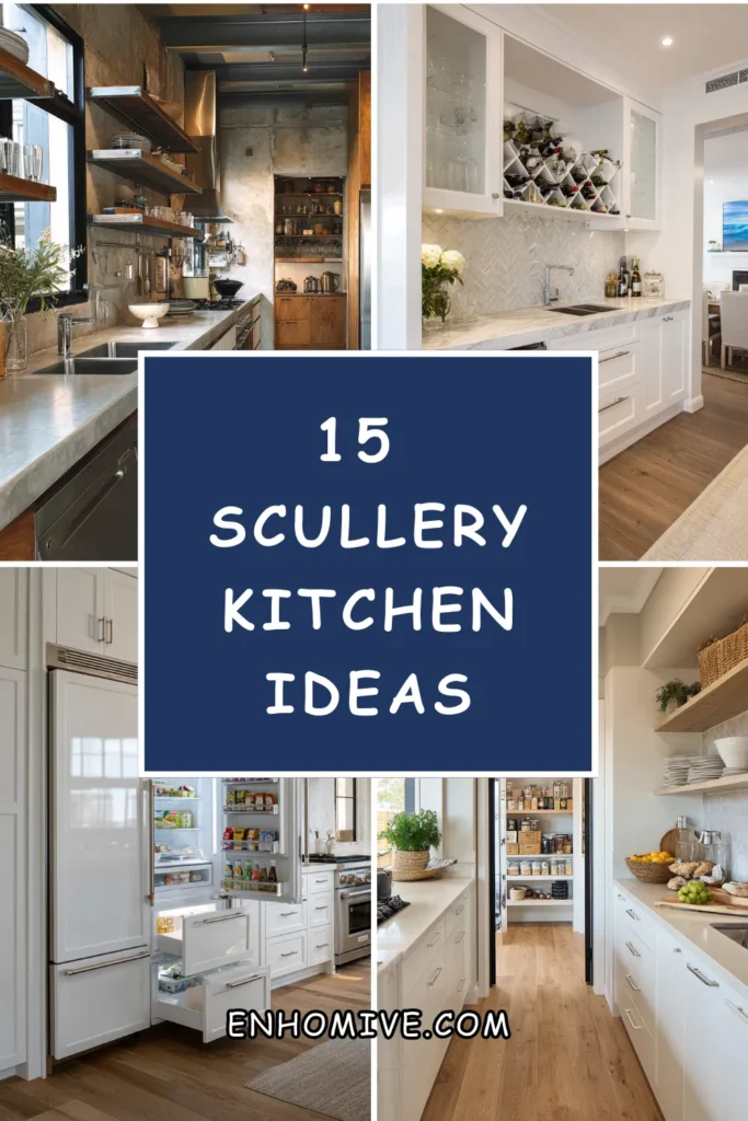 15 Scullery Kitchen Ideas for a Hidden Prep Space 1 How 39