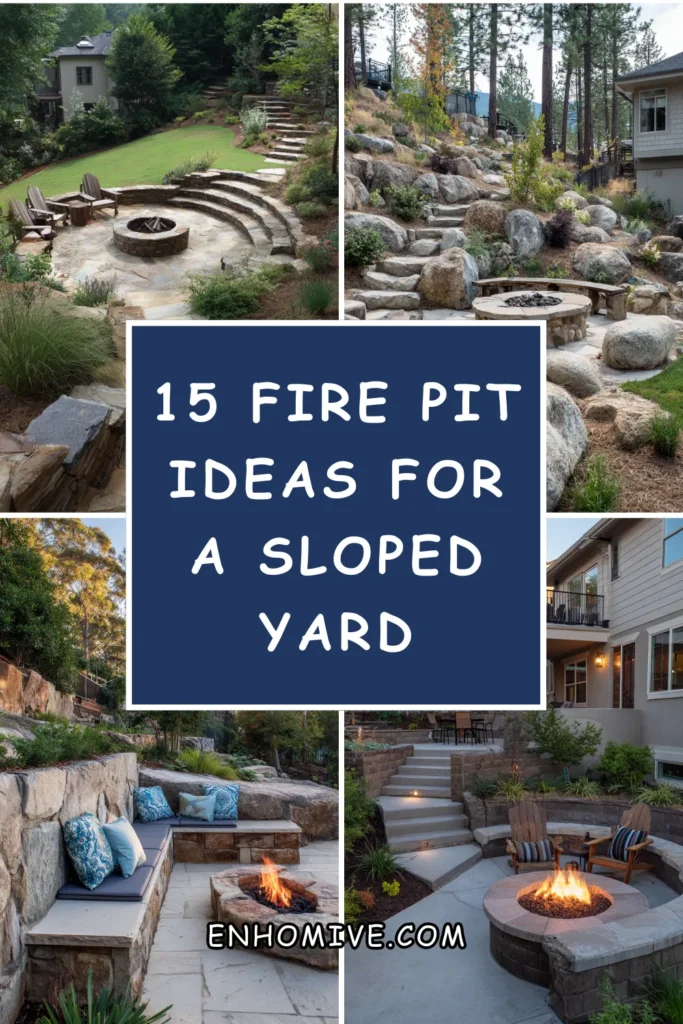 15 Fire Pit Ideas for a Sloped Yard That Actually Work 1 How 4 1