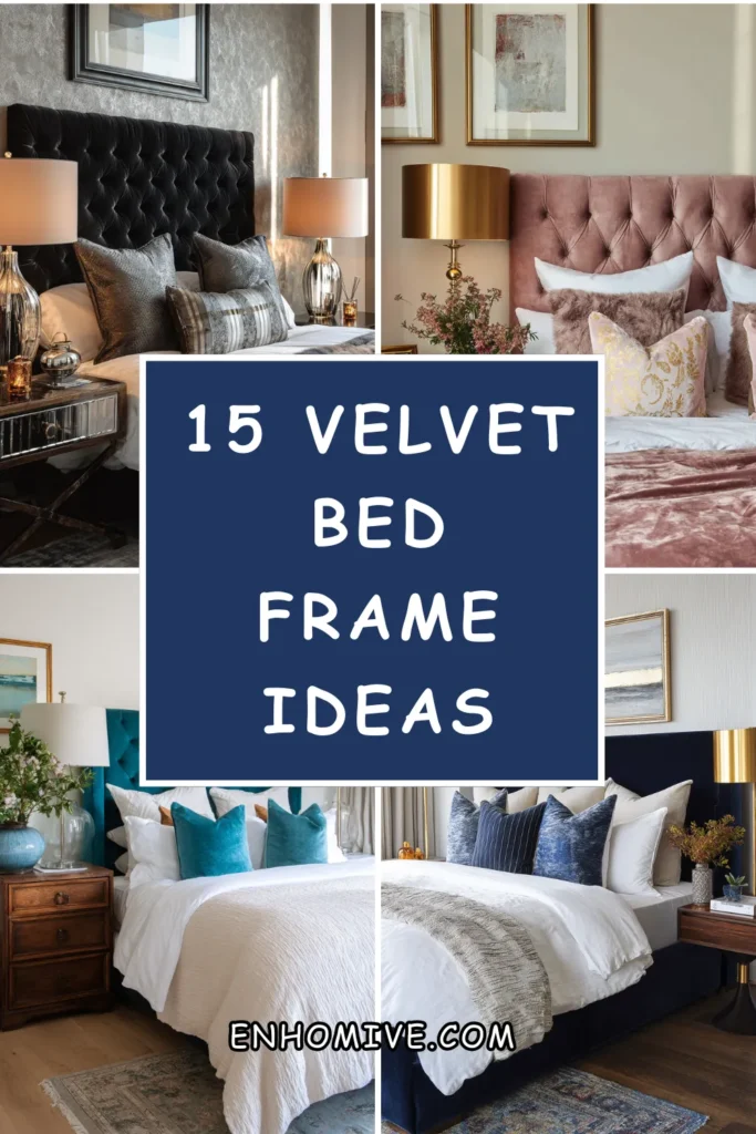 15 Velvet Bed Frame Ideas That Feel Hotel-Inspired 1 How 4