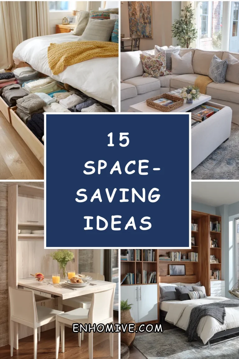 15 Space-Saving Ideas