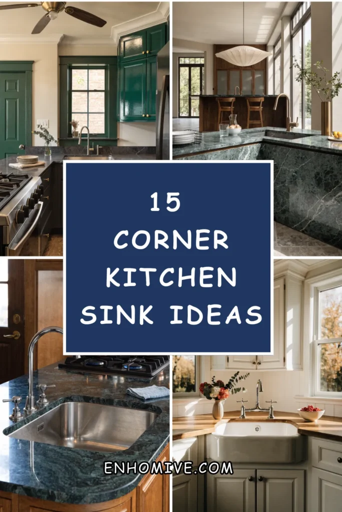 15 Corner Kitchen Sink Ideas That Make the Most of Every Inch 1 How 53