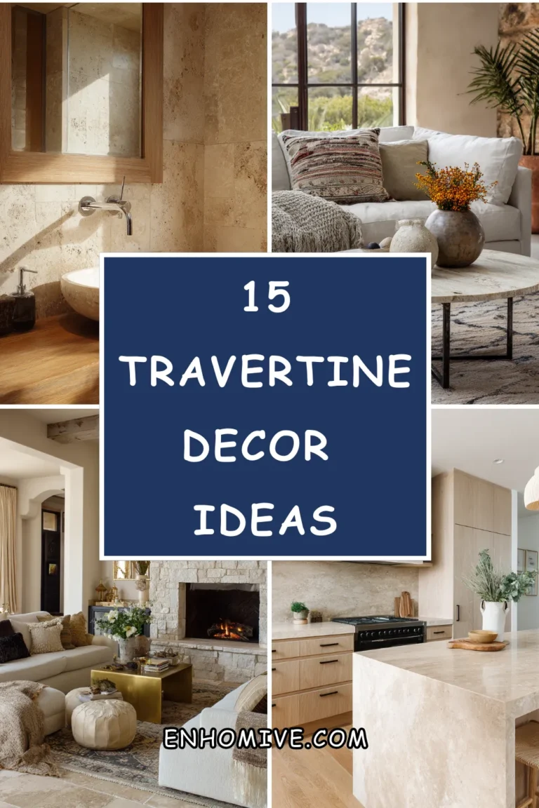 15 Travertine Decor Ideas