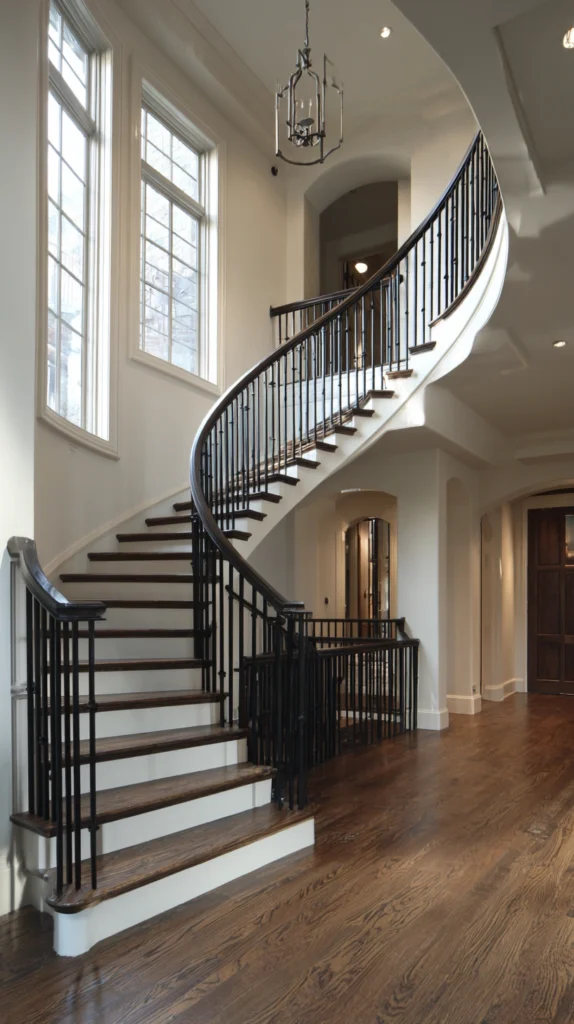 15 Stair Railing Ideas for a Modern Upgrade 13 ds 12