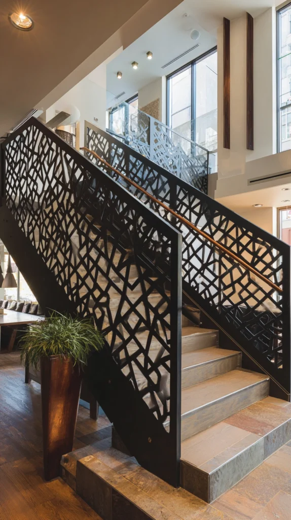 15 Stair Railing Ideas for a Modern Upgrade 6 ds 5