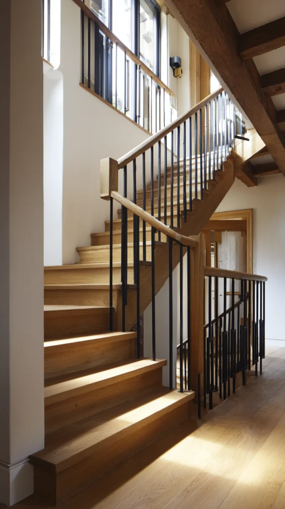 15 Stair Railing Ideas for a Modern Upgrade 9 ds 8
