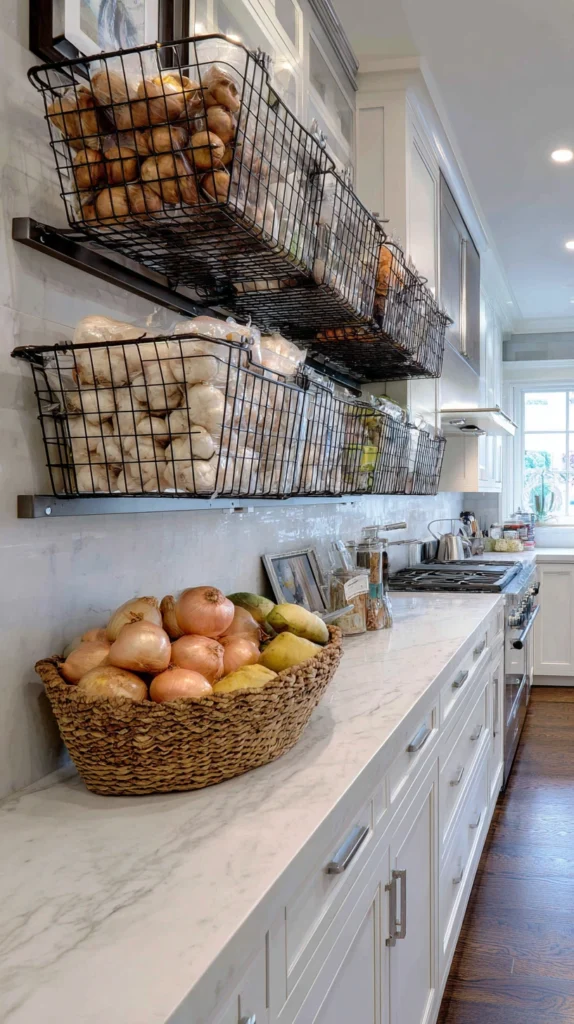 15 Fruit and Vegetable Storage Ideas for a Fresh Organized Kitchen 3 ed 2 1