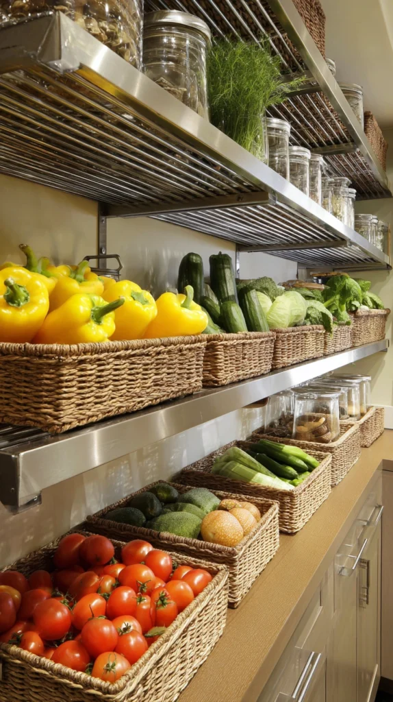 15 Fruit and Vegetable Storage Ideas for a Fresh Organized Kitchen 10 ed 9 1
