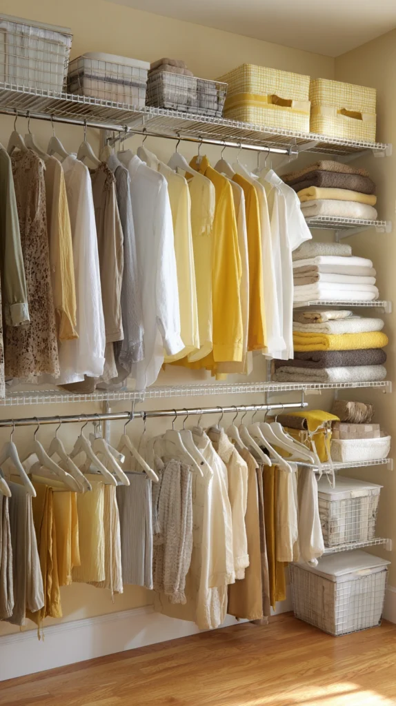 15 Open Wardrobe Ideas for Very Small Bedrooms 12 fg 11