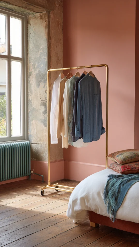 15 Open Wardrobe Ideas for Very Small Bedrooms 13 fg 12